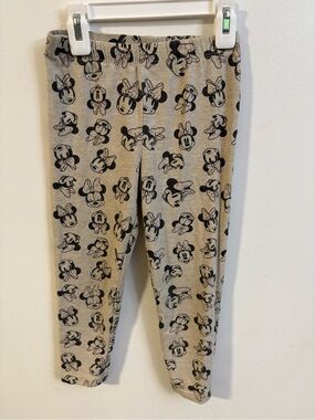 4/30$ Minnie Mouse Patterned Kids Leggings - Beige 4 years